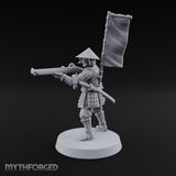 Matchlocks at the Ready Human Ashigaru Musketeer C