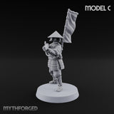 Matchlocks at the Ready Human Ashigaru Musketeers — C