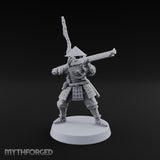 Matchlocks at the Ready Human Ashigaru Musketeers — D