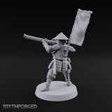Matchlocks at the Ready Human Ashigaru Musketeer D