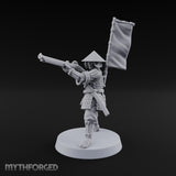 Matchlocks at the Ready Human Ashigaru Musketeer D