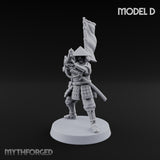 Matchlocks at the Ready Human Ashigaru Musketeer D