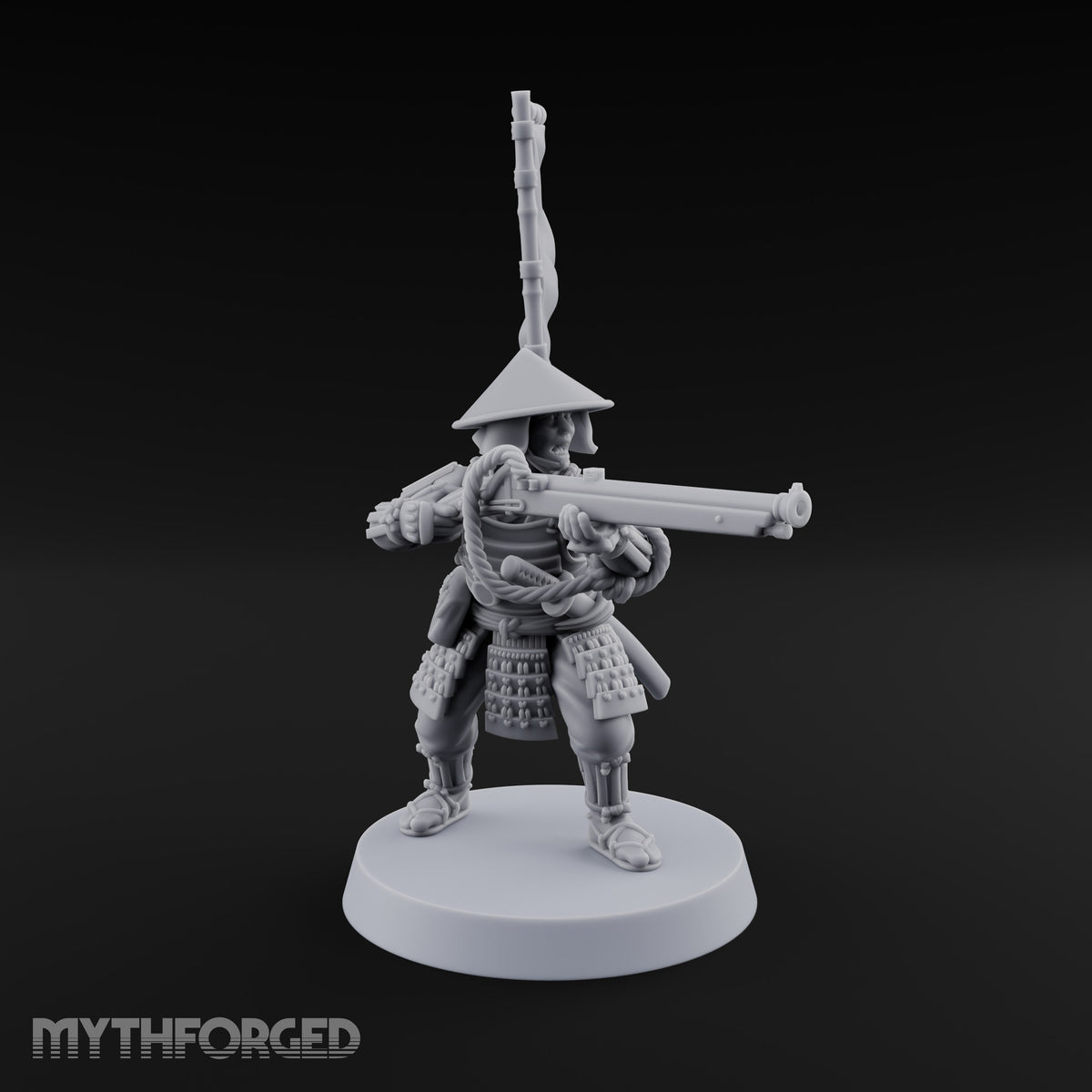 Matchlocks at the Ready Human Ashigaru Musketeers — E