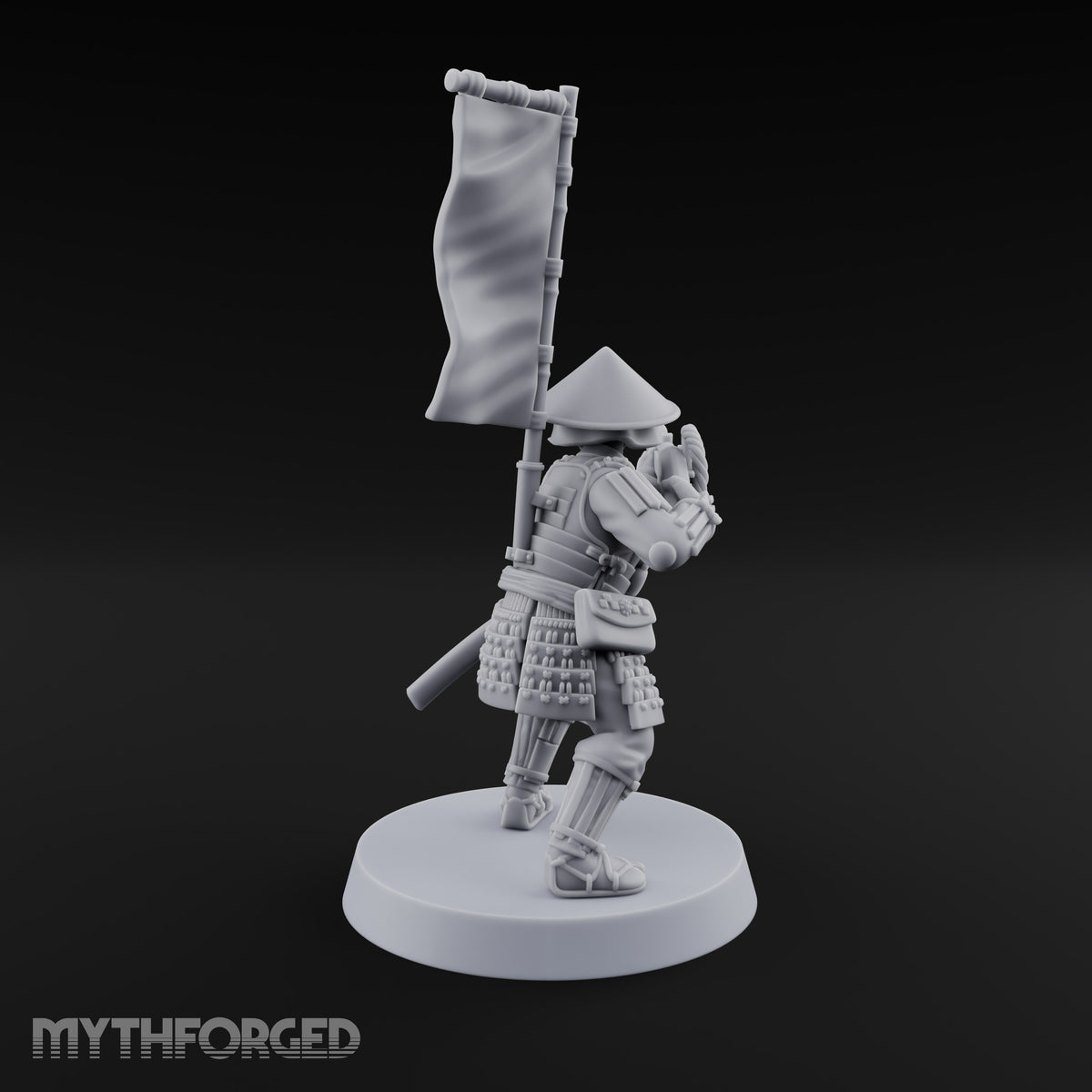 Matchlocks at the Ready Human Ashigaru Musketeer E