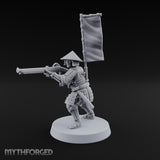 Matchlocks at the Ready Human Ashigaru Musketeer E