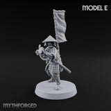 Matchlocks at the Ready Human Ashigaru Musketeers — E
