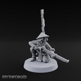 Matchlocks at the Ready Human Ashigaru Musketeer F