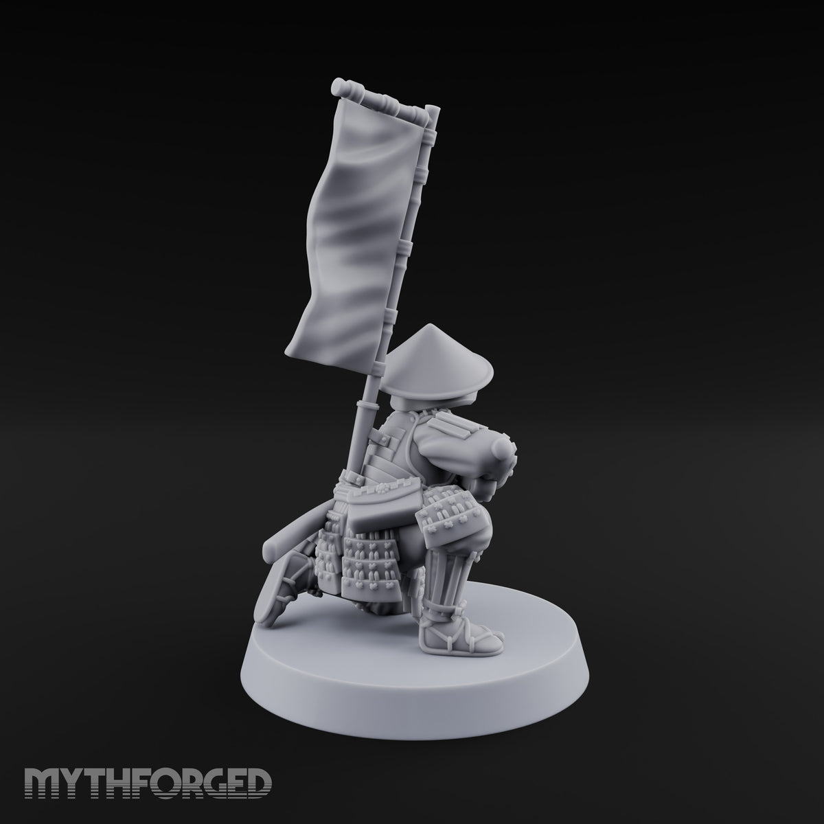 Matchlocks at the Ready Human Ashigaru Musketeer F