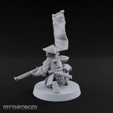 Matchlocks at the Ready Human Ashigaru Musketeer F
