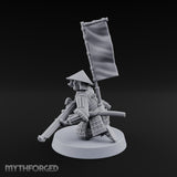 Matchlocks at the Ready Human Ashigaru Musketeer F