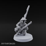 Matchlocks at the Ready Human Ashigaru Musketeer G