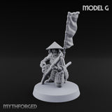 Matchlocks at the Ready Human Ashigaru Musketeer G