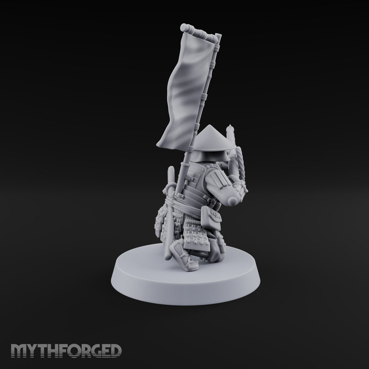 Matchlocks at the Ready Human Ashigaru Musketeer H