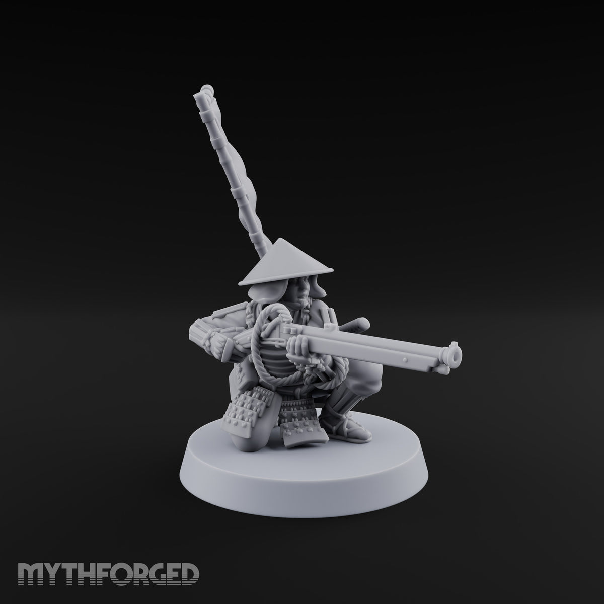 Matchlocks at the Ready Human Ashigaru Musketeer I
