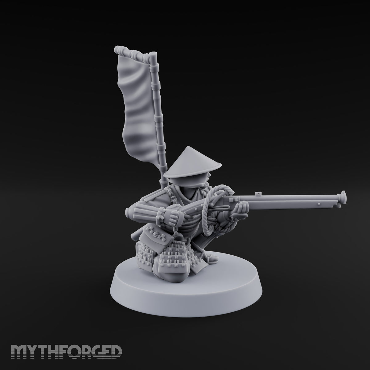 Matchlocks at the Ready Human Ashigaru Musketeer I