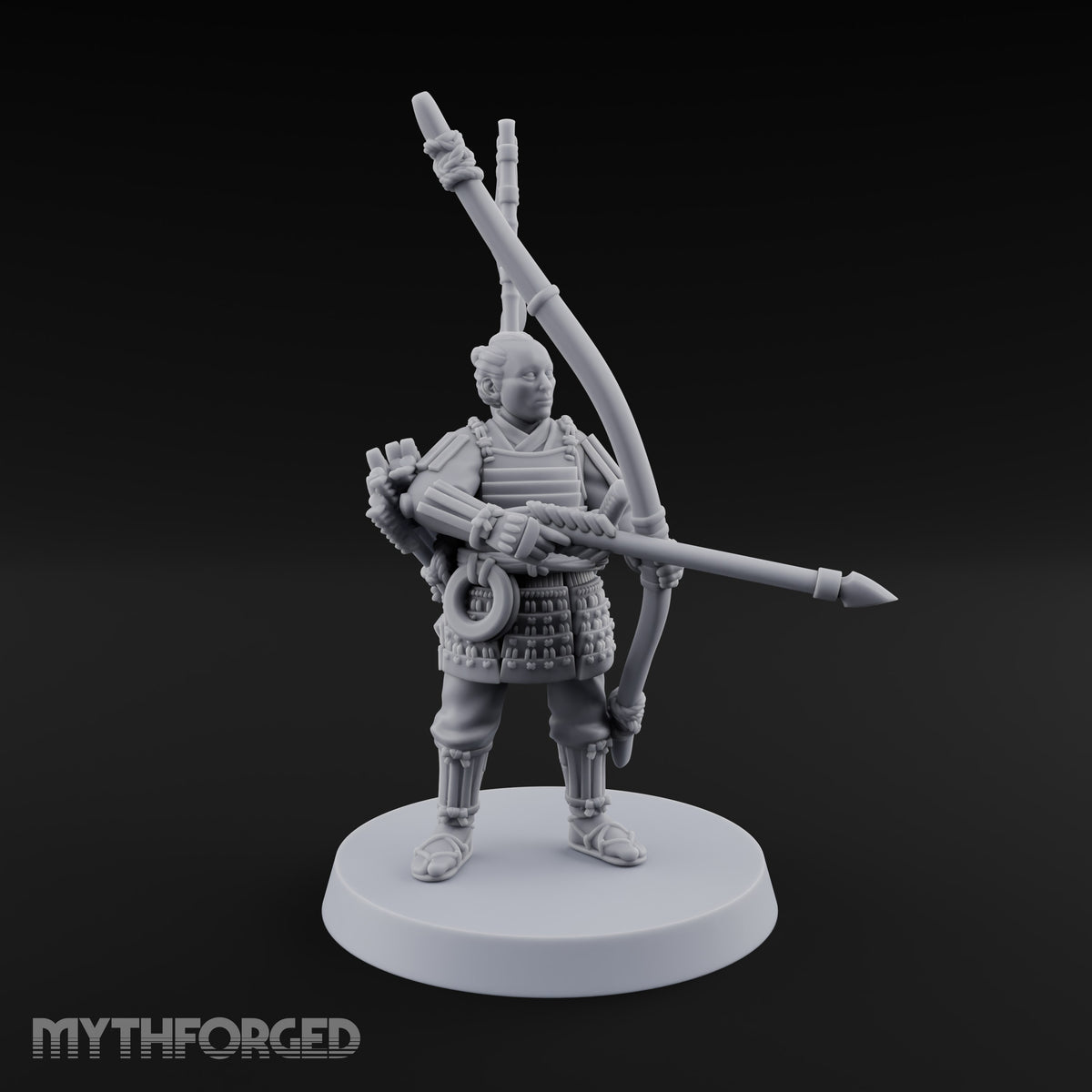 Bowstrings Taut Human Ashigaru Archer J
