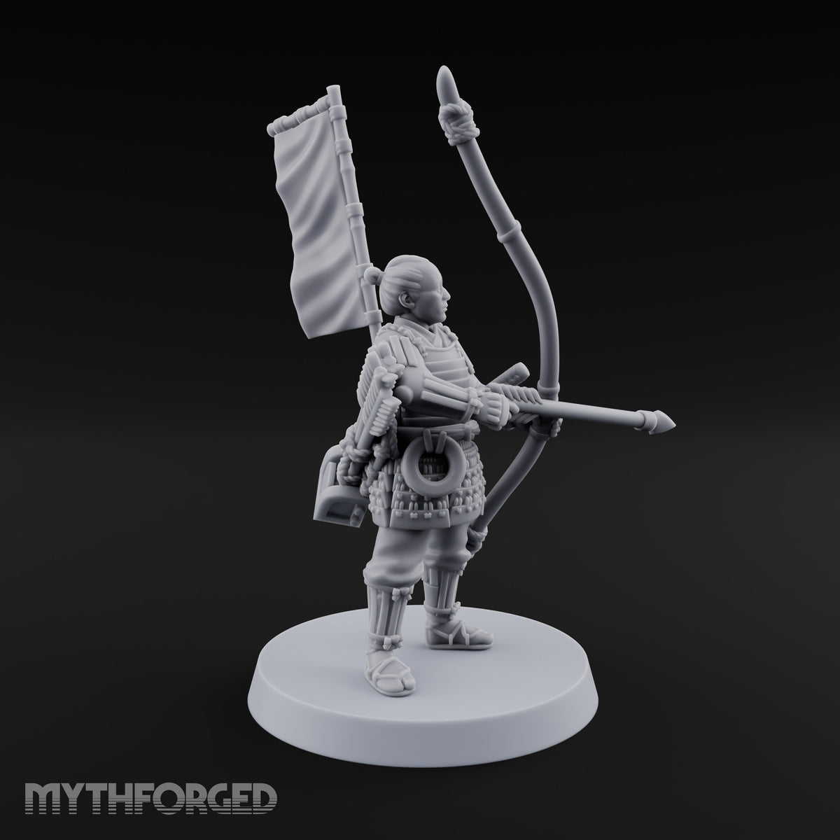 Bowstrings Taut Human Ashigaru Archer J