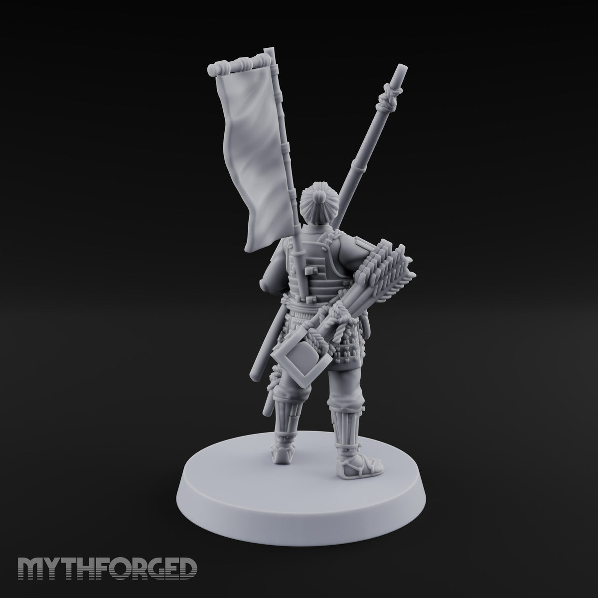 Bowstrings Taut Human Ashigaru Archer J