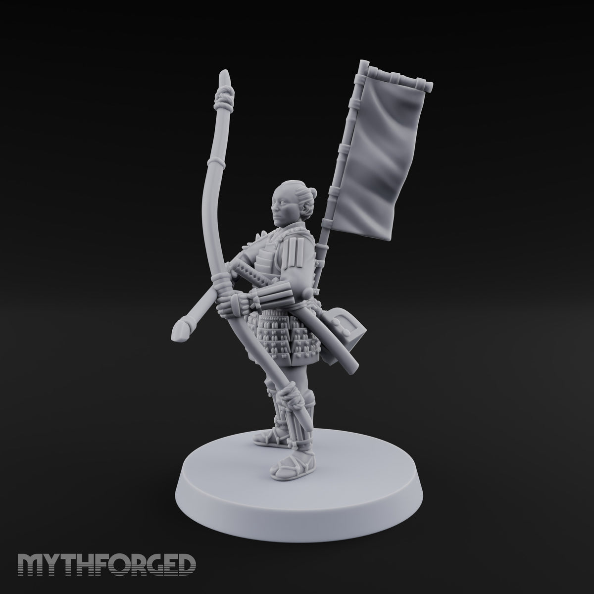 Bowstrings Taut Human Ashigaru Archer J