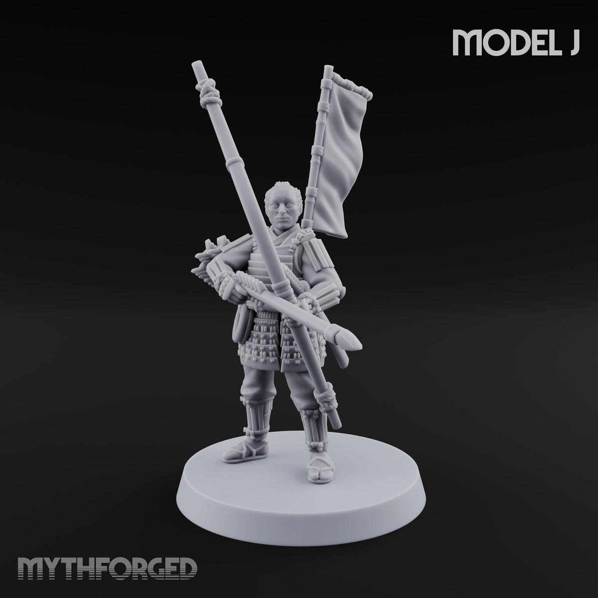 Bowstrings Taut Human Ashigaru Archer J
