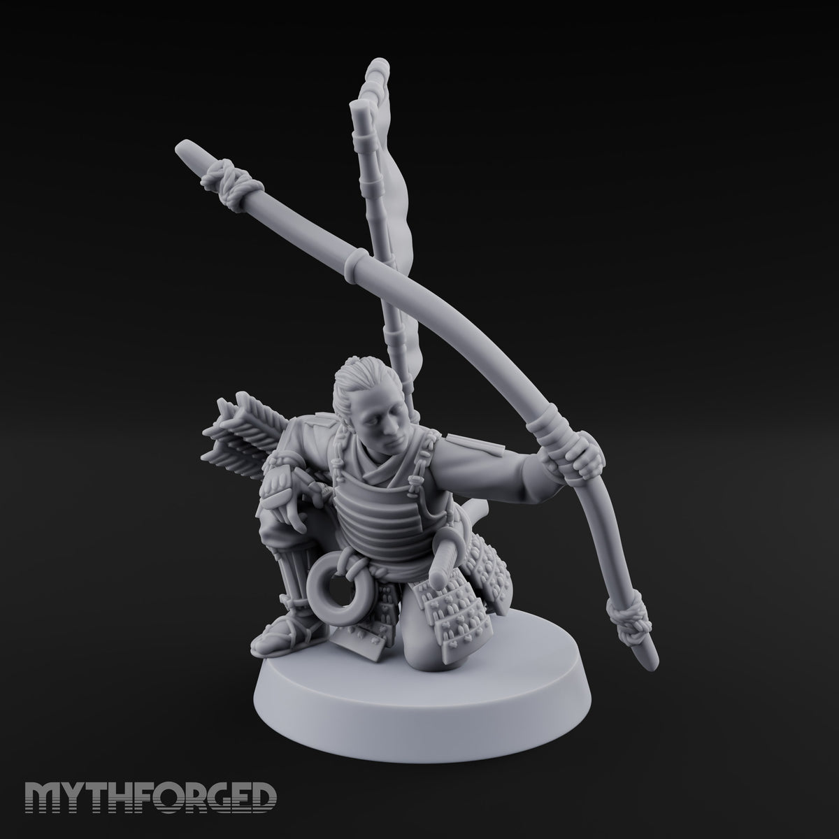 Bowstrings Taut Human Ashigaru Archers — A