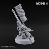 Bowstrings Taut Human Ashigaru Archer A