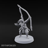 Bowstrings Taut Human Ashigaru Archers — B