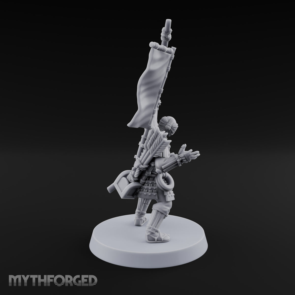 Bowstrings Taut Human Ashigaru Archer B