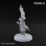Bowstrings Taut Human Ashigaru Archer B
