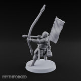 Bowstrings Taut Human Ashigaru Archer C