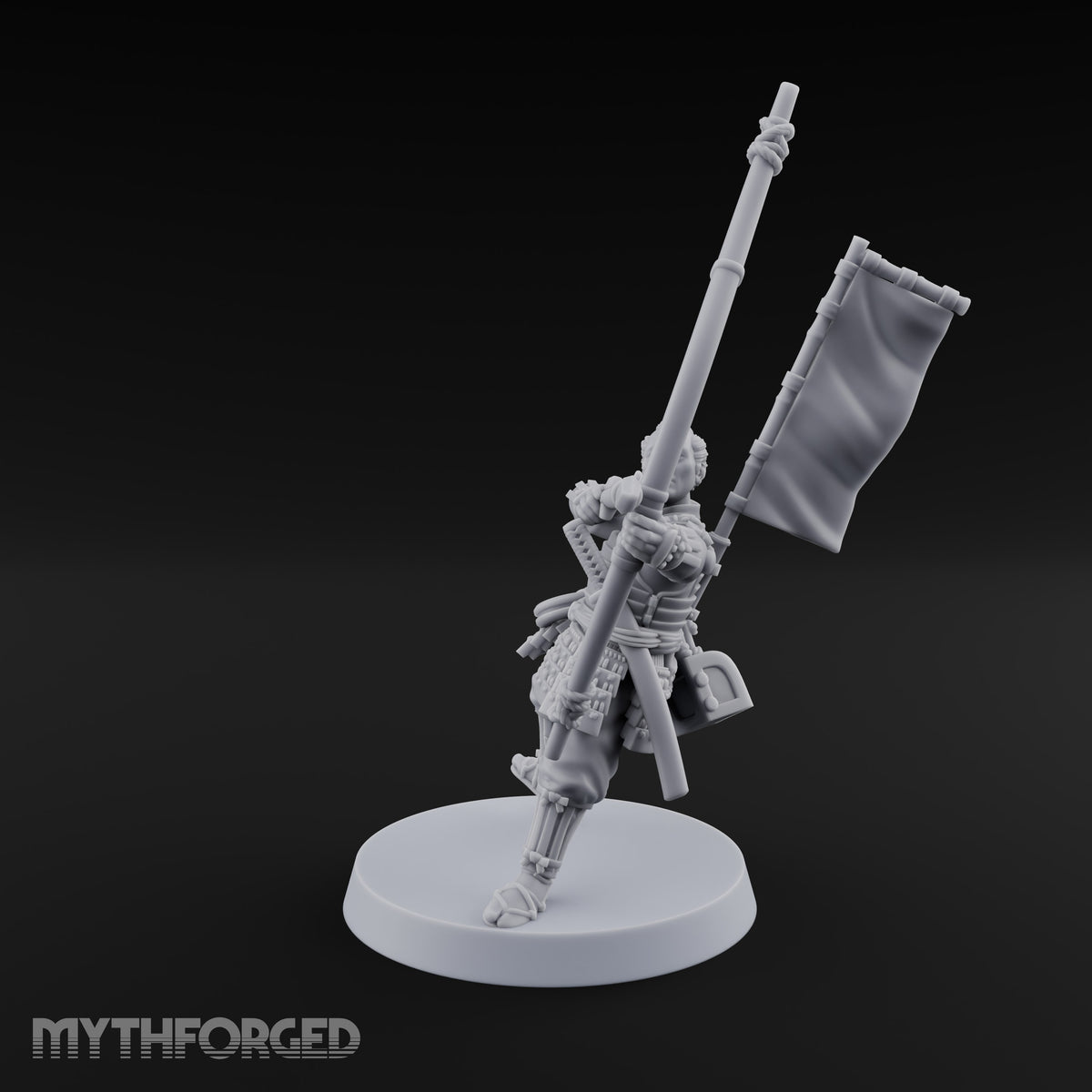 Bowstrings Taut Human Ashigaru Archer C