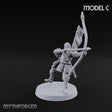 Bowstrings Taut Human Ashigaru Archer C