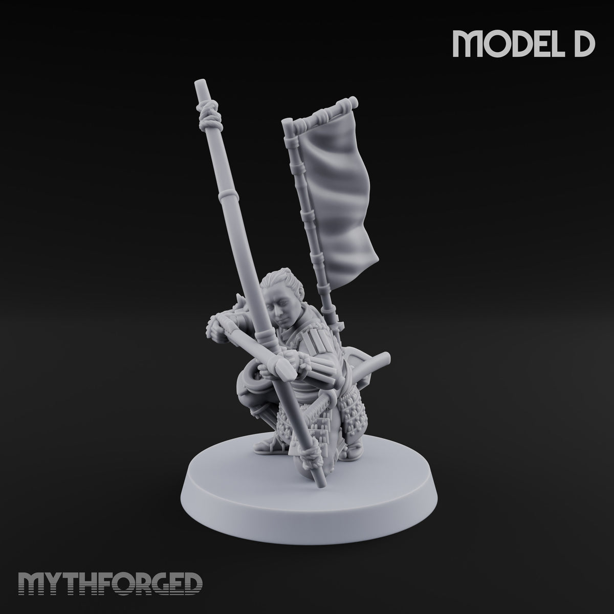 Bowstrings Taut Human Ashigaru Archer D
