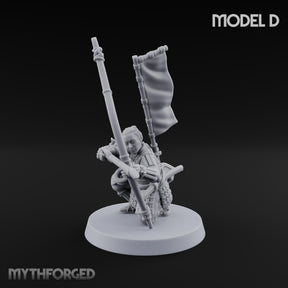 Bowstrings Taut Human Ashigaru Archer D