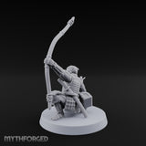Bowstrings Taut Human Ashigaru Archer E