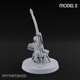 Bowstrings Taut Human Ashigaru Archers — E