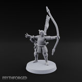 Bowstrings Taut Human Ashigaru Archer F
