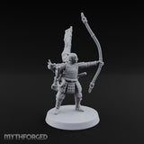 Bowstrings Taut Human Ashigaru Archer F
