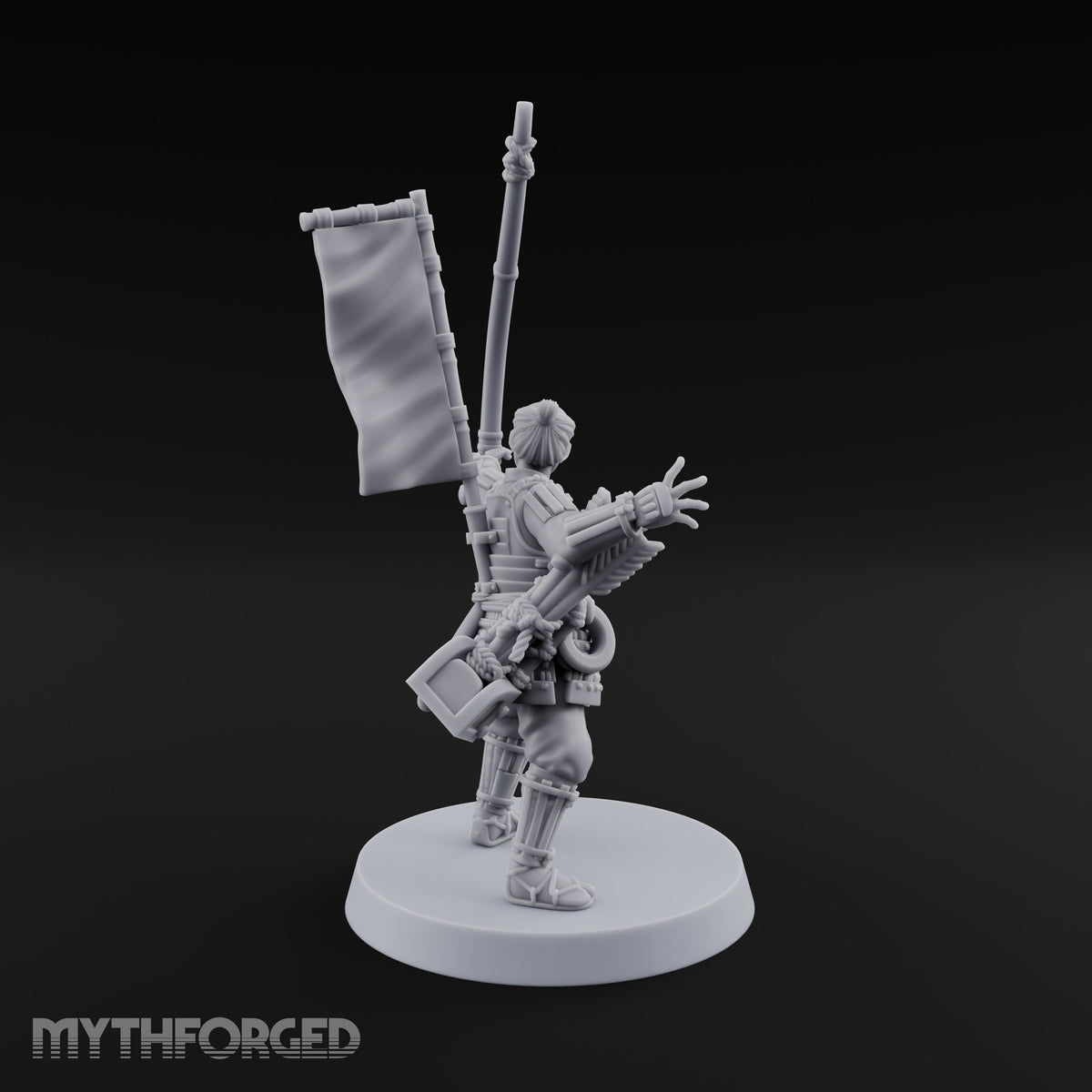 Bowstrings Taut Human Ashigaru Archer F