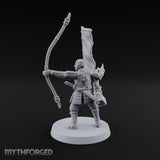 Bowstrings Taut Human Ashigaru Archer F