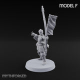 Bowstrings Taut Human Ashigaru Archer F