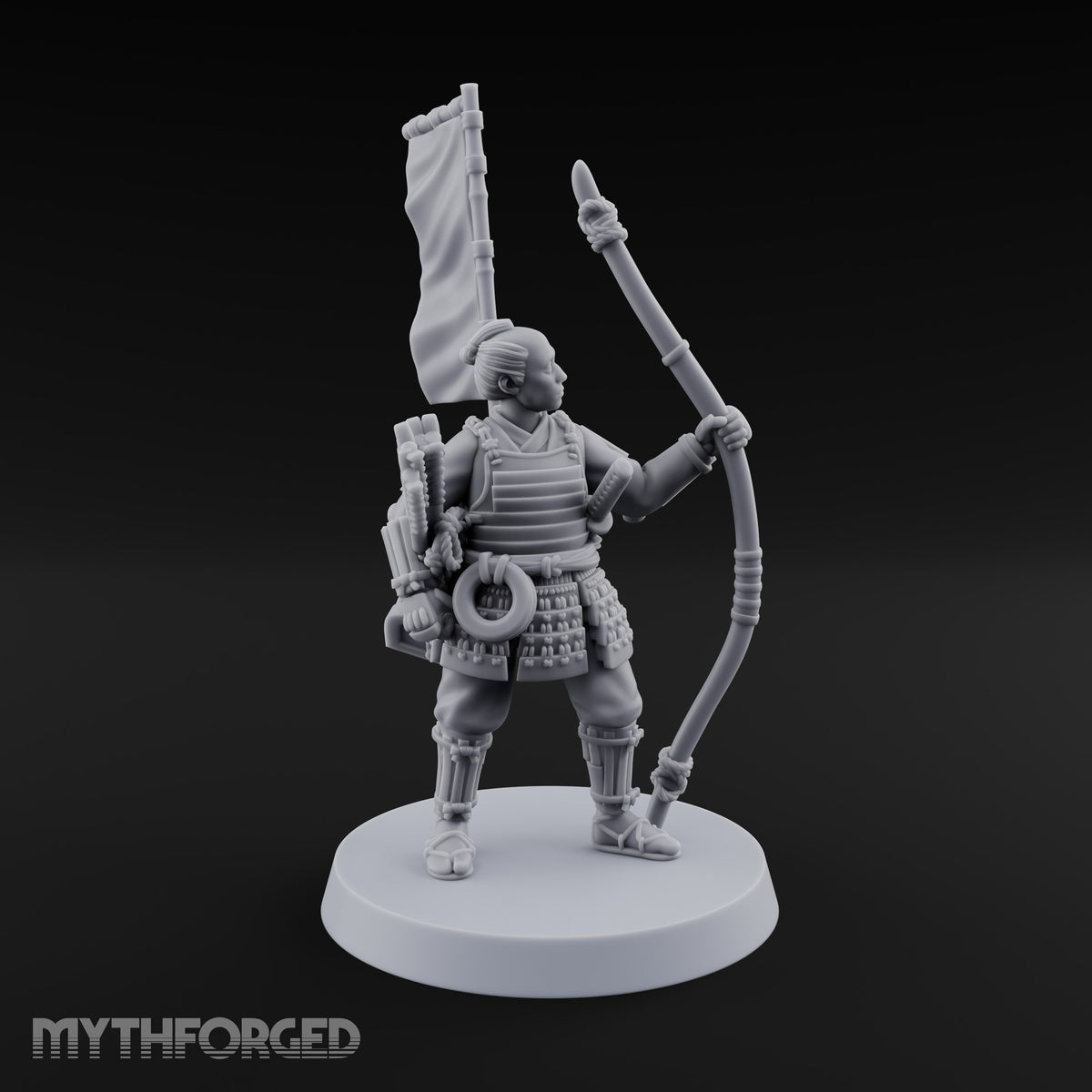 Bowstrings Taut Human Ashigaru Archer G
