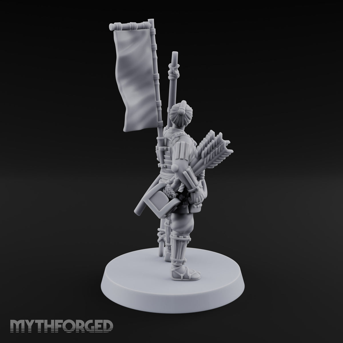 Bowstrings Taut Human Ashigaru Archer G