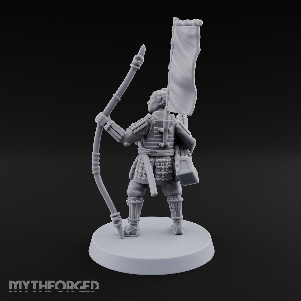 Bowstrings Taut Human Ashigaru Archer G