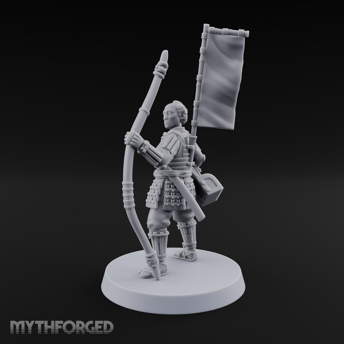 Bowstrings Taut Human Ashigaru Archer G