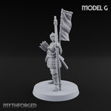 Bowstrings Taut Human Ashigaru Archer G