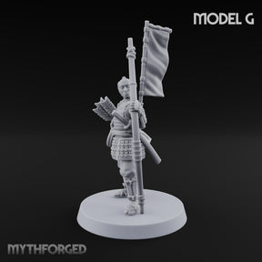 Bowstrings Taut Human Ashigaru Archer G
