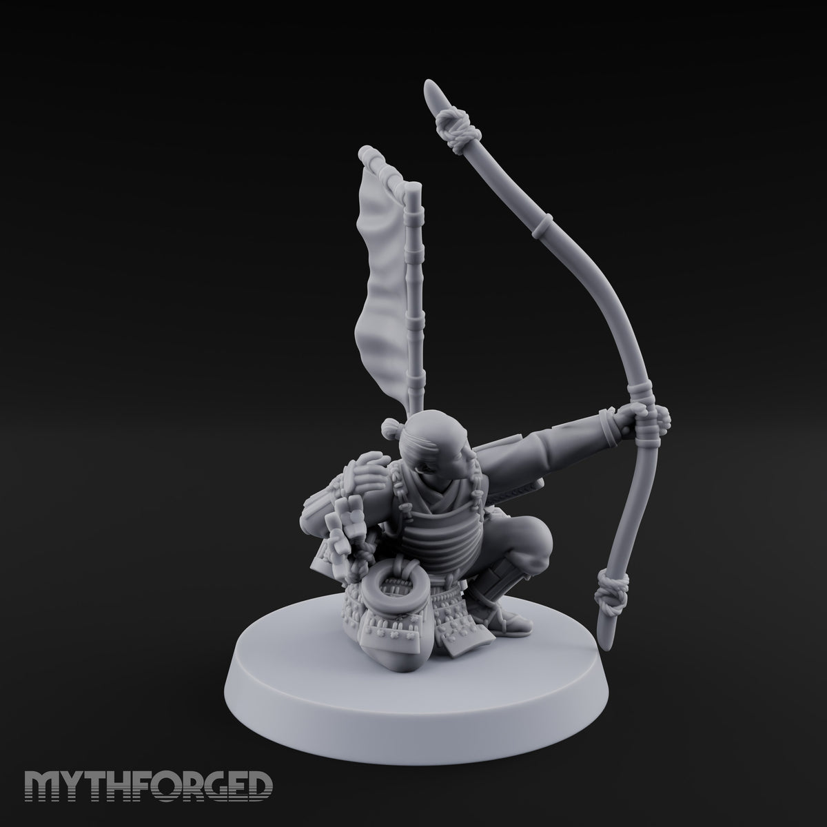 Bowstrings Taut Human Ashigaru Archer H