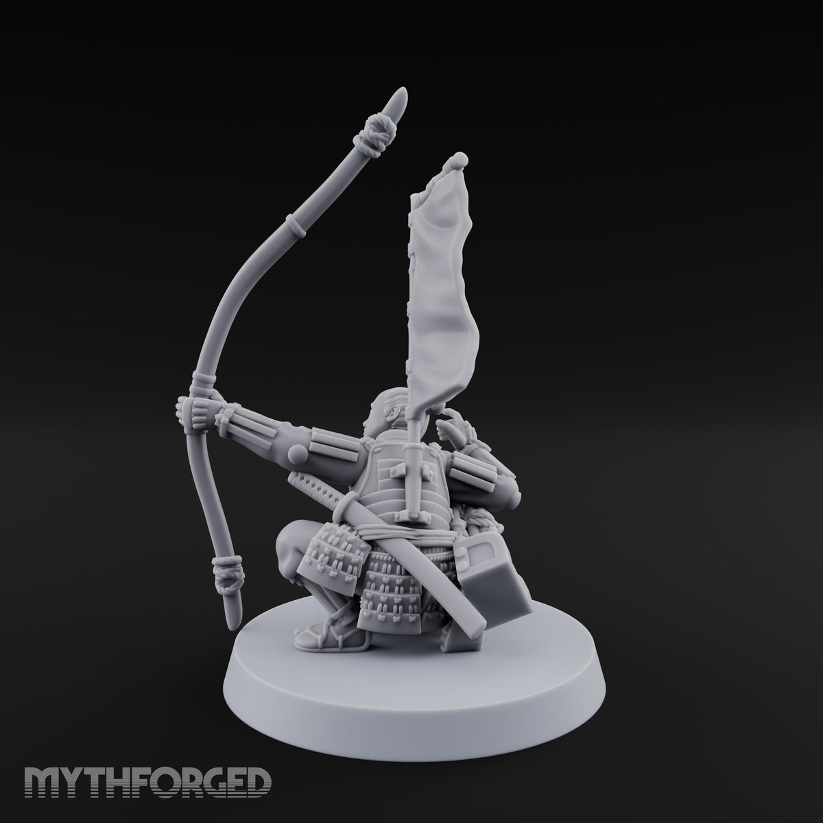 Bowstrings Taut Human Ashigaru Archer H