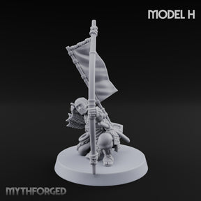 Bowstrings Taut Human Ashigaru Archer H